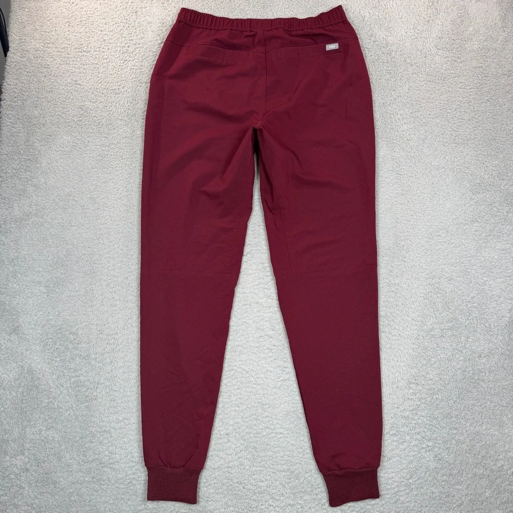 FIGS Technical Collection Mens Jogger Scrub Pants Burgundy M/T MXXSW2004T Tall